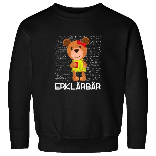 Teachers Teaching Relief Lehram Student Explanatory Bear 2 Sweatshirts