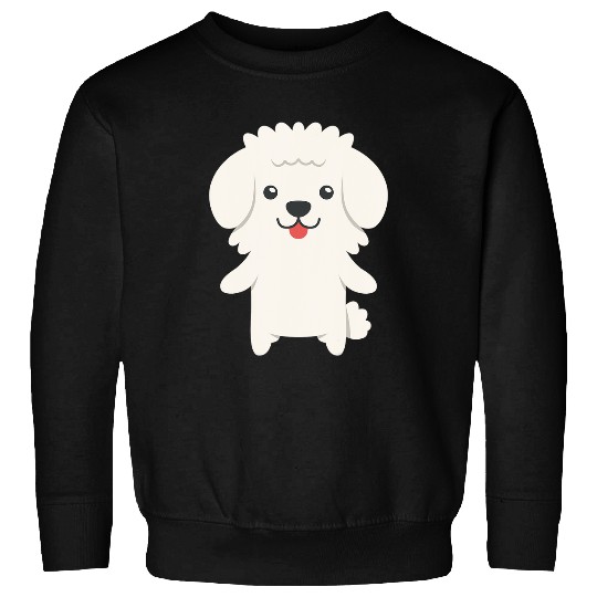 Bichon Pet Frise Hugging Dogs Bichon Frise Sweatshirts