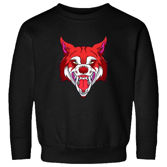 Coyote Mammal Fancy Dress Face Skull Evil Sweatshirts