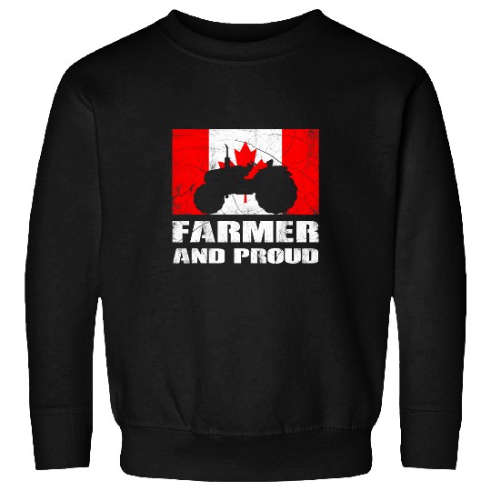 Farmer and proud Canadian Farmer Sweatshirts