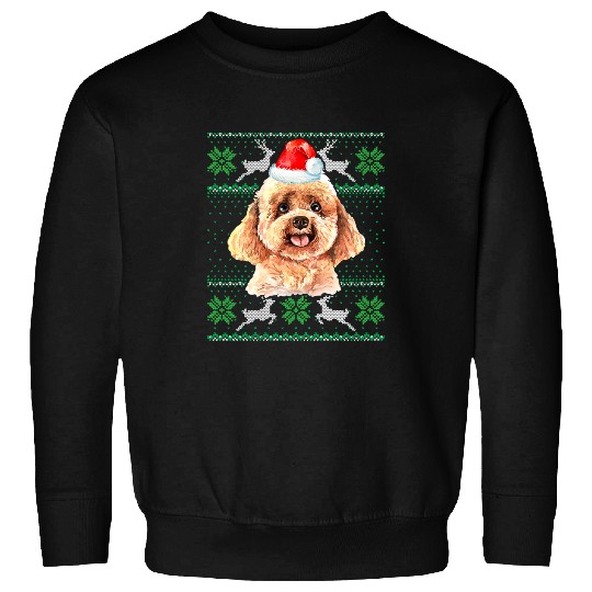 Poodle Pet Ugly Christmas Sweater Puppy Dog xmass 658 Sweatshirts