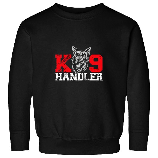 K9 Pet Handler Police Dog Law Enforcement Police K9 Unit 12 Sweatshirts