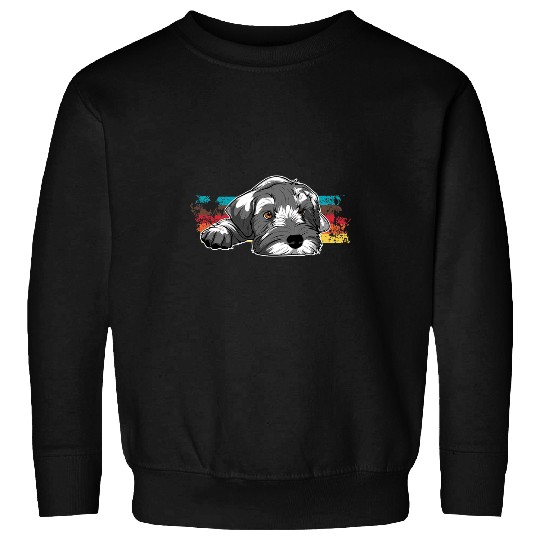 Schnauzer Pet vintages 2 Sweatshirts