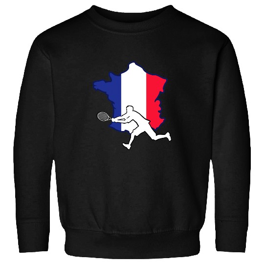 Sport Tennis French Open for Tennis Lovers Tennis Player From France Sweatshirts