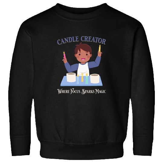 ADHD Candle Creator Neurodiversity ADHD Awareness Month Sweatshirts