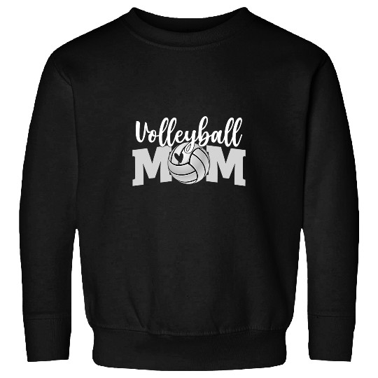 Sport Volleyball Mom Cute Letter Print Women Cute Mothers Day Sweatshirts