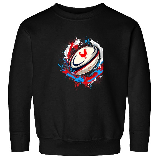 Sport Rugby France Rugby Jersey France Flag Rugby France Jersey Sweatshirts