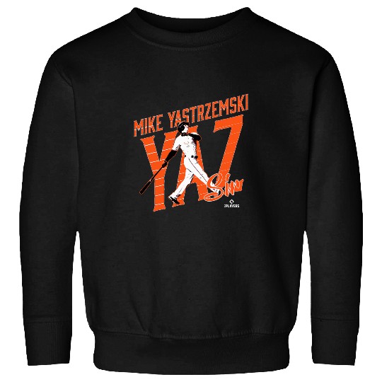 Sport Baseball MLBPA Major League Baseball Mike Yastrzemski MLBYAS2013 Sweatshirts