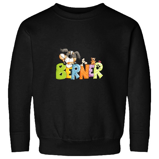 Bernese Mountain Pet Funny Bernese Mountain Dog I Dog Breed Comic Dog Fan Sweatshirts