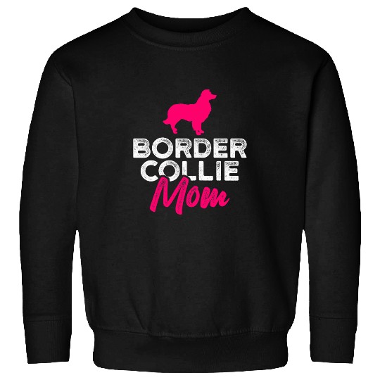 Border Collie Pet Womens Border Collie Mom 2 Sweatshirts