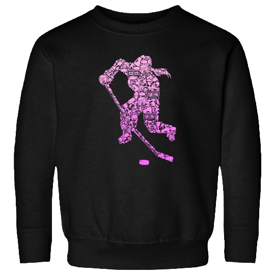 Sport Hockey Youth Girls Women Kids Sweatshirts