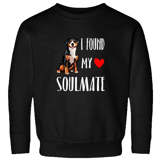 Entlebucher Pet I Found My Soulmate Entlebucher Mountain Dog Lover Friend Sweatshirts