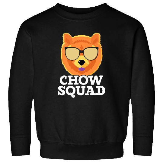 Chow Chow Pet Squad Dog Owner Puppy Lover Paw Love Doggy Pup 3 Sweatshirts