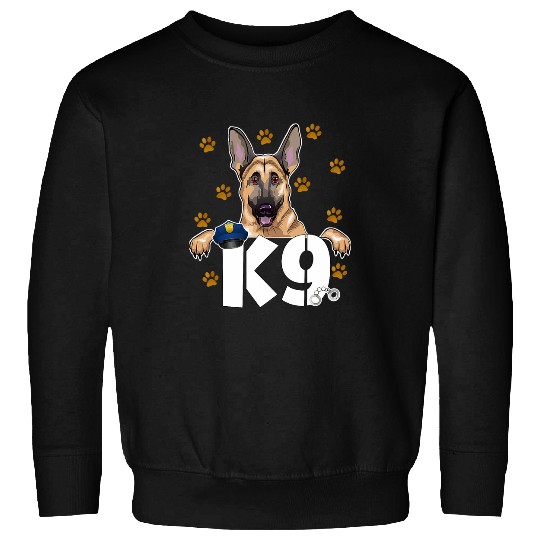 K9 Pet Police Canine Support Law Enforcement Blue Live Matter Sweatshirts