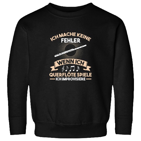 Funny Flute Flute Orchestra Music Club Sweatshirts
