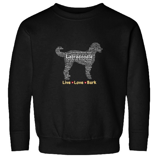 Labradoodle Pet Dog Lover Gifts Women Men Mom Dad Friend Sweatshirts