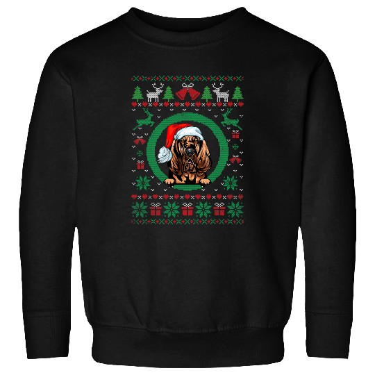 Bernese Mountain Pet Funny Santa Bernese Mountain Dog Christmas Sweatshirts