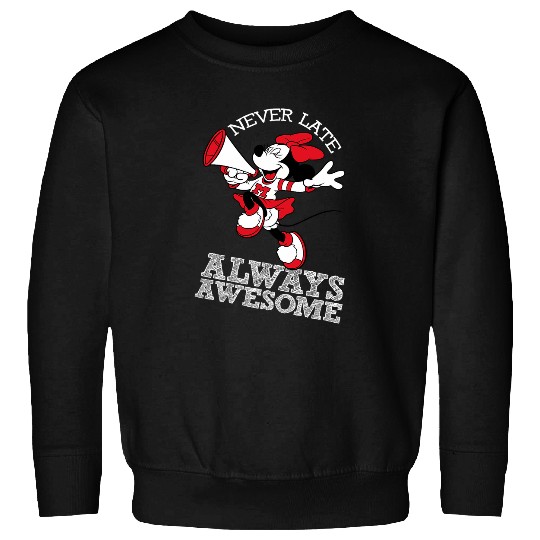 Minnie Mouse Student Never Late Always Awesome Sweatshirts