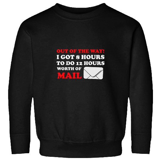 Delivery Driver Delivery Truck Driver Funny Postman Sweatshirts