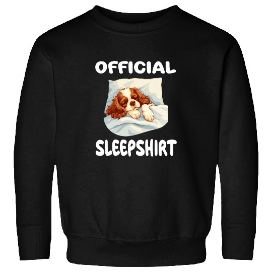Cavalier Pet King Charles Spaniel Dog Official Sleep Pajama Sweatshirts