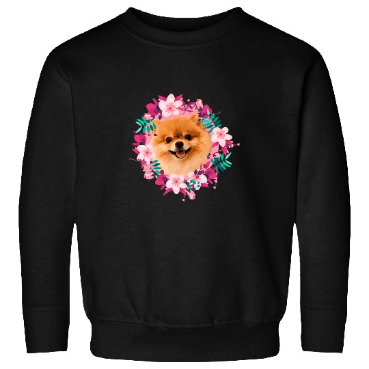 Pomeranian Pet Priceless Pomeranian Summer Nostalgia Sweatshirts