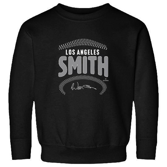 Sport Baseball Will Smith Los Angeles Baseball Name Number Front Back Sweatshirts