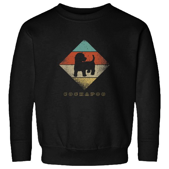 Cockapoo Pet Vintage Retro 1970s Dog Breed 9 Sweatshirts