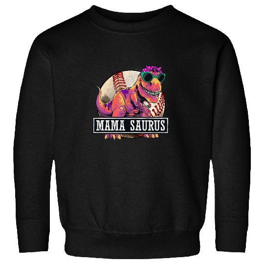 Sport Softball Mamasaurus mothers day Sweatshirts