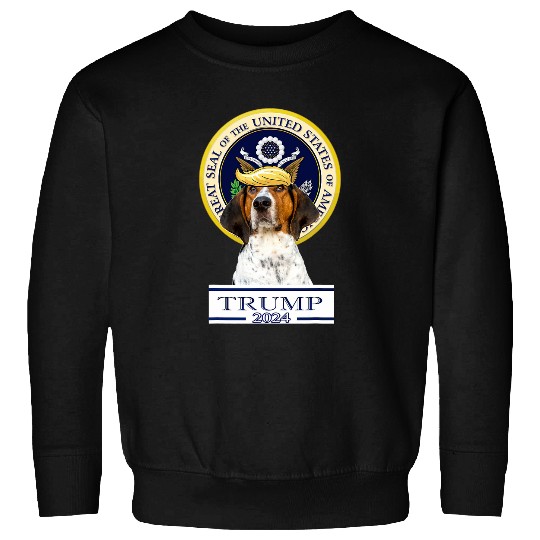 Coonhound Pet Trump 2024 Treeing Walker Sweatshirts
