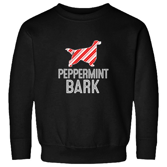 Gordon Setter Pet Peppermint Bark Christmas Sweatshirts