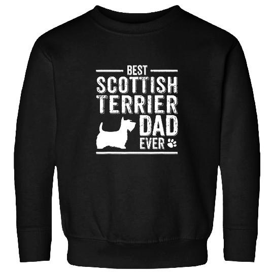 Scottish Terrier Pet Dad  Scottie Dog Owner Ever Sweatshirts