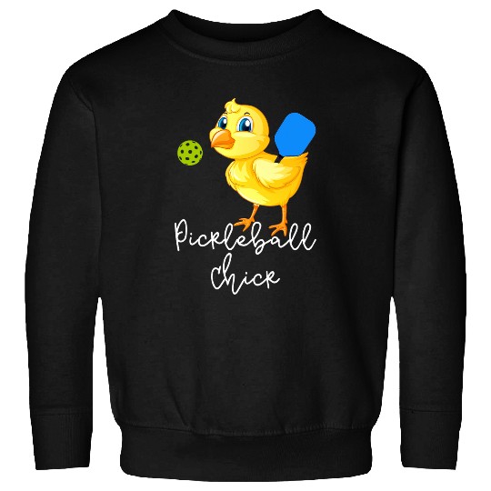 Sport Pickleball Chick Cute Womens Pickle Ball Sweatshirts