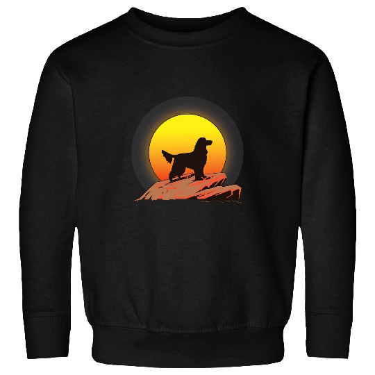 Gordon Setter Pet Sunrise Sweatshirts