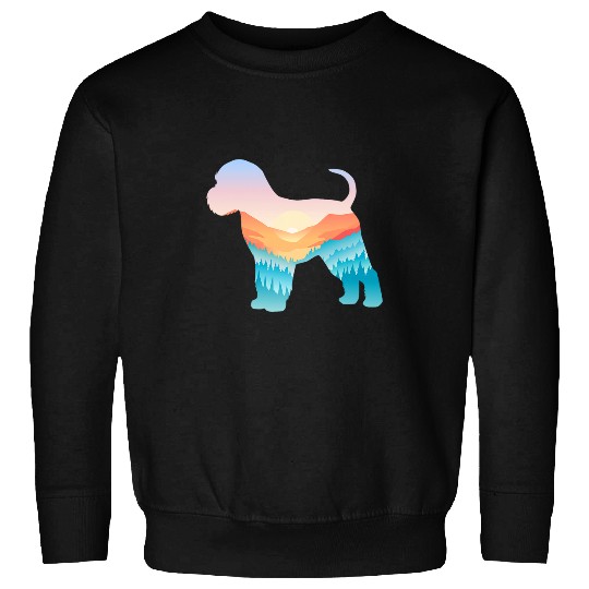 Brussel Pet Brussels Griffon Nature Hiking Dog Sunrise Adventure Sweatshirts