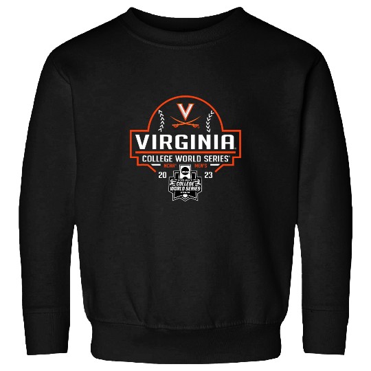 Sport Baseball Virginia Cavaliers College World Series Baseball Navy Sweatshirts