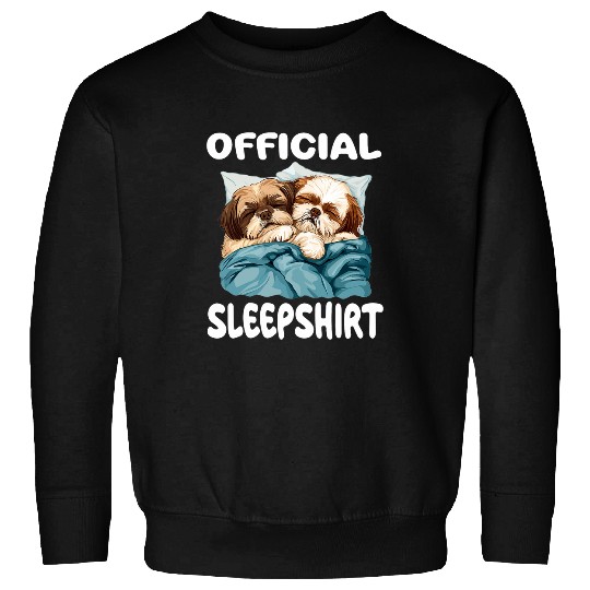 Shih Tzu Pet Official Sleep Pajamas Nightgown 1 Sweatshirts