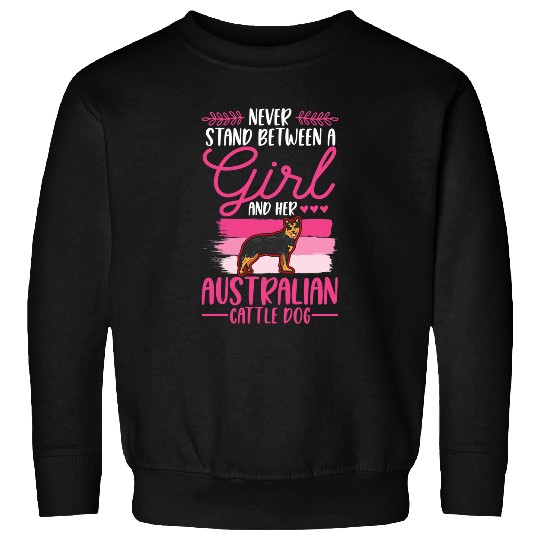 Australian Cattle Pet Dog Girl Blue Heeler Cattle Dog 190 Sweatshirts