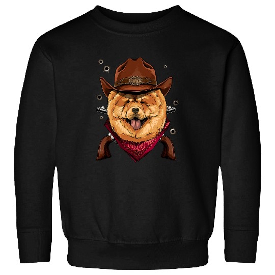 Chow Chow Pet Western Cowboy Chow Chow Country Music Rodeo Howdy Dog Lover 167 Sweatshirts