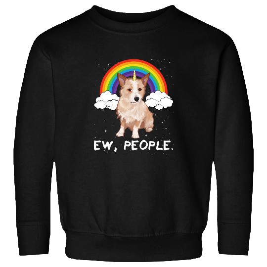 Portuguese Pet Rainbow Portuguese Podengo Pequeno Ew People Unicorn Dog 1 Sweatshirts