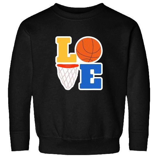 Sport Basketball Baby to Be Basketball Baby Love Rim Announcement Mom to Be Sweatshirts