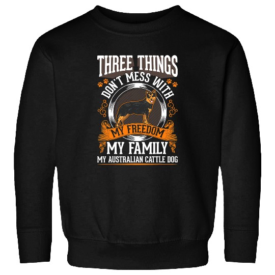 Australian Cattle Pet Dog Blue Heeler Cattle Dog 211 Sweatshirts