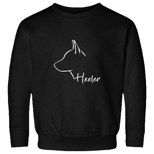 Heeler Pet Cattle Dog Dogs Lover Gift Blue Heeler Graphic Sweatshirts