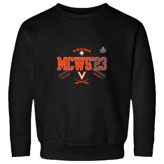 Sport Baseball Virginia Cavaliers College World Series Baseball MCWS Sweatshirts