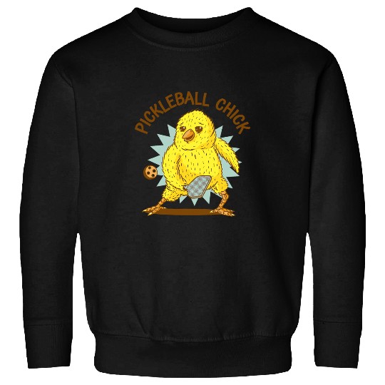 Sport Pickleball Chick for Girls Pickle Ball Player Paddle Womens Sweatshirts