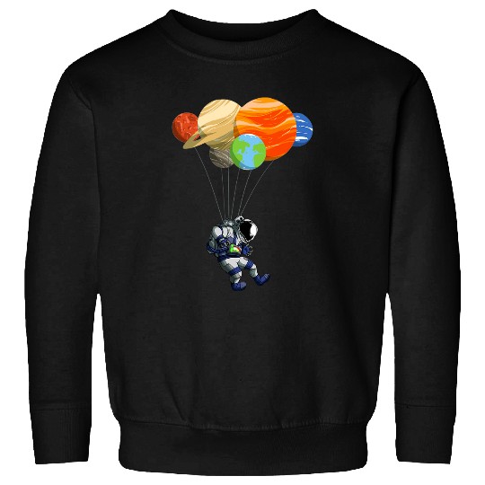 Astronaut Planet Solar System Boys Girls Funny Space Suit 6 Sweatshirts