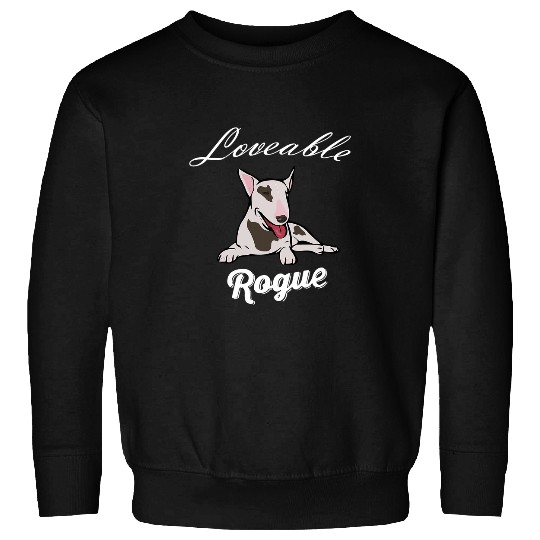 Bull Terrier Pet Loveable Rogue Bull Terrier 359 Sweatshirts