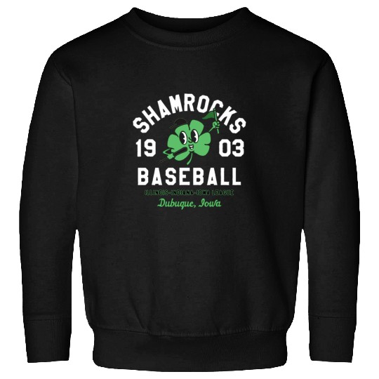 Sport Baseball vintages Dubuque Iowa Shamrocks Defunct Historical Sweatshirts