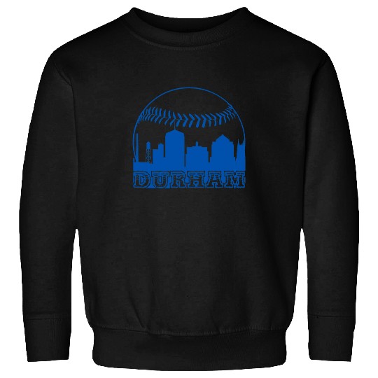 Sport Baseball vintages Durham NC Cityscape Sweatshirts