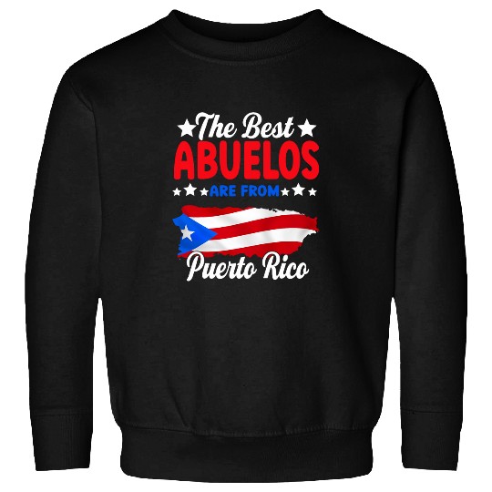 Sport Baseball Grandpa Puerto Rico Funny Baseball bests Abuelo Fathers Day 1 Sweatshirts