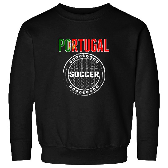 Sport Soccer Portugal Soccer Fans Jersey Proud Portuguese Football Lovers 2 Sweatshirts